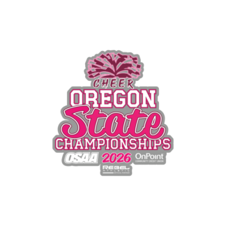 Pin - OSAA 2026 State Cheerleading