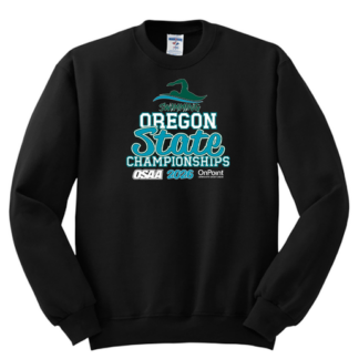 Crewneck - OSAA 2026 State Swimming - Black